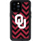 University of Oklahoma Sooners Chevron iPhone 14 Pro Max Waterproof Case