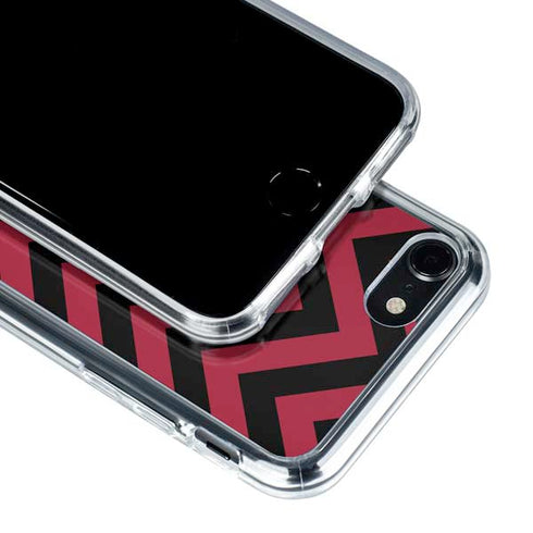 University of Oklahoma Sooners Chevron iPhone SE (2nd & 3rd Gen) Clear Case