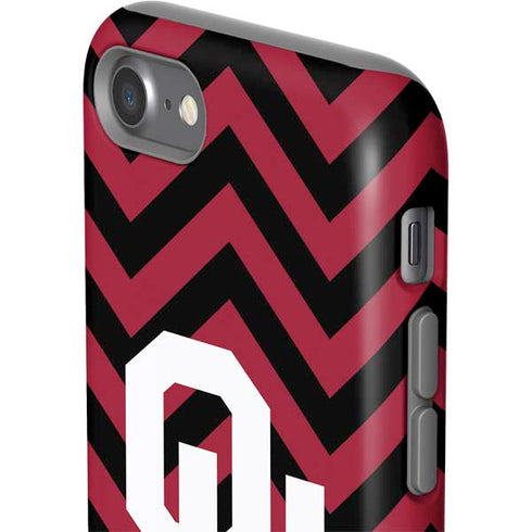 University of Oklahoma Sooners Chevron iPhone SE (2nd & 3rd Gen) Pro Case