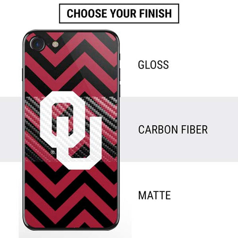 University of Oklahoma Sooners Chevron iPhone SE (2nd & 3rd Gen) Skin