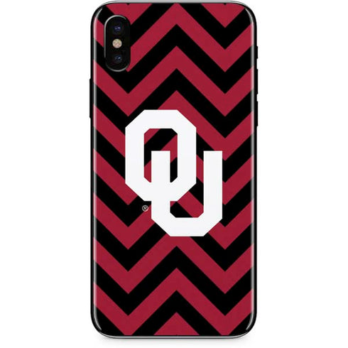 University of Oklahoma Sooners Chevron iPhone XS Skin