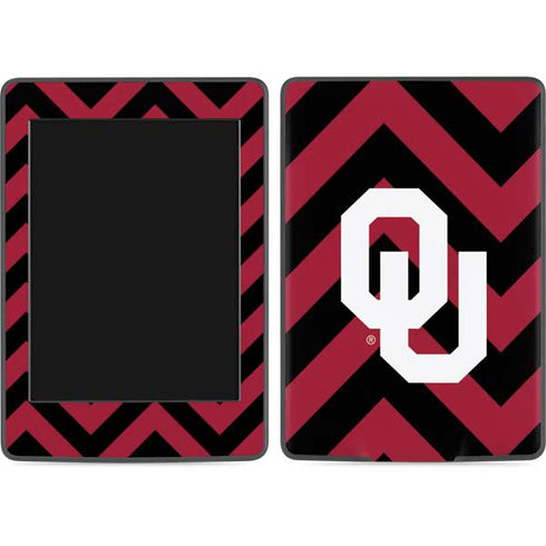 University of Oklahoma Sooners Chevron Amazon Kindle Skin