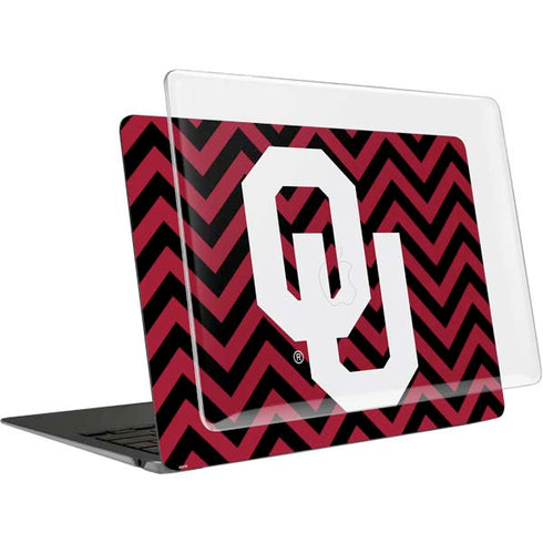 University of Oklahoma Sooners Chevron MacBook Air 13in (2020) Case plus Skin