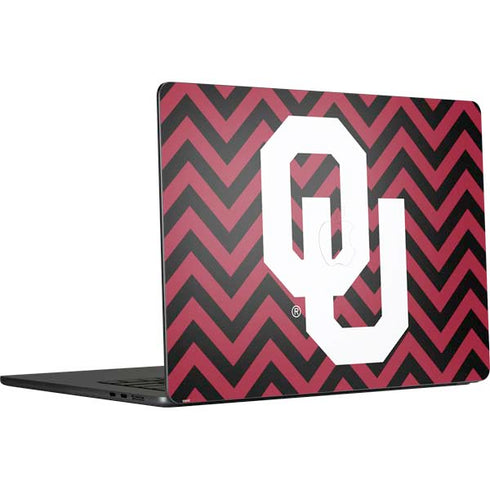 University of Oklahoma Sooners Chevron MacBook Air 15 in (2023) Skin