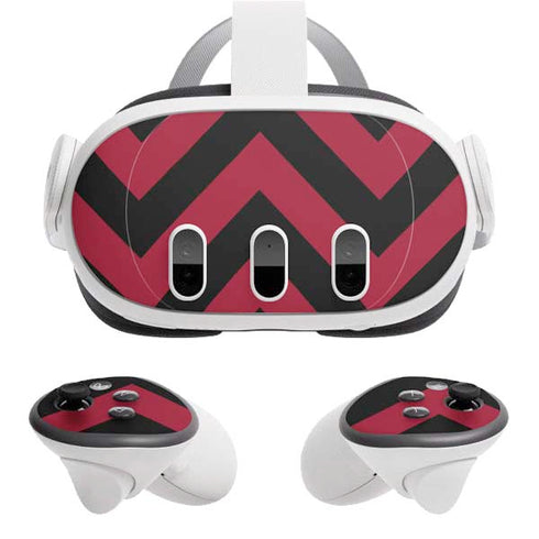 University of Oklahoma Sooners Chevron Meta Quest 3 Skin