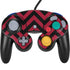 University of Oklahoma Sooners Chevron Nintendo GameCube Controller Skin