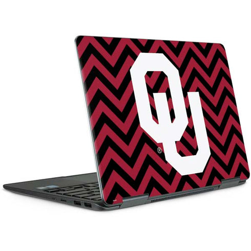 University of Oklahoma Sooners Chevron Notebook 9 Pro 13in (2017) Skin