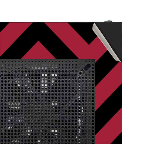 University of Oklahoma Sooners Chevron NZXT H510 Compact ATX Mid-Tower Case Skin