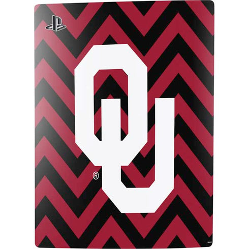 University of Oklahoma Sooners Chevron PS5 Console Skin