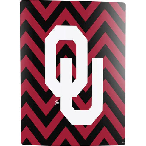 University of Oklahoma Sooners Chevron PS5 Digital Edition Bundle Skin