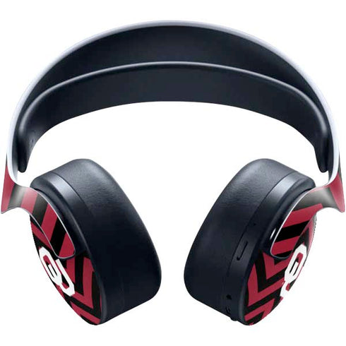 University of Oklahoma Sooners Chevron PULSE 3D Wireless Headset for PS5 Skin