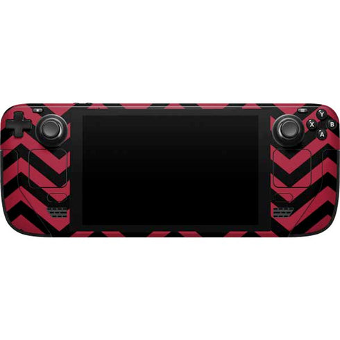 University of Oklahoma Sooners Chevron Steam Deck Handheld Gaming Computer Skin