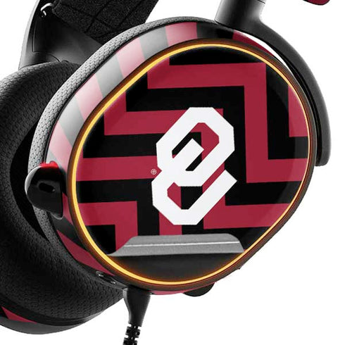 University of Oklahoma Sooners Chevron SteelSeries Arctis 3 Skin