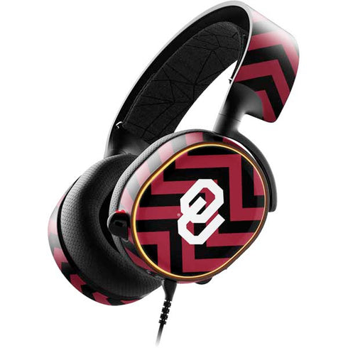 University of Oklahoma Sooners Chevron SteelSeries Arctis 5 Skin
