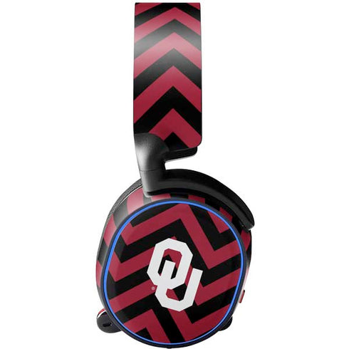 University of Oklahoma Sooners Chevron SteelSeries Arctis 5 Skin