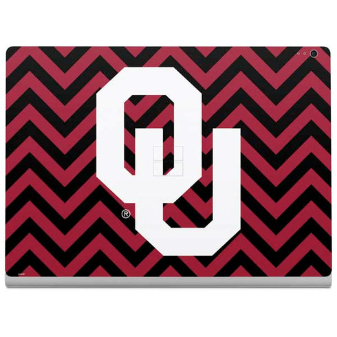 University of Oklahoma Sooners Chevron Surface Book 2 13.5in Skin