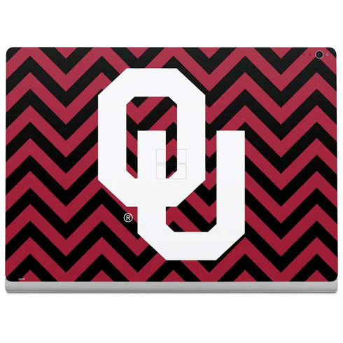 University of Oklahoma Sooners Chevron Surface Book 2 15in Skin