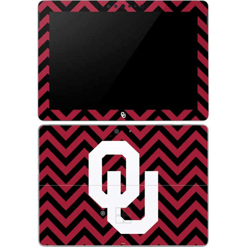 University of Oklahoma Sooners Chevron Surface Go Skin