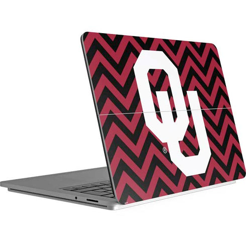University of Oklahoma Sooners Chevron Surface Laptop Studio Skin