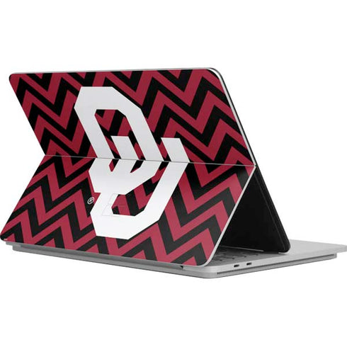 University of Oklahoma Sooners Chevron Surface Laptop Studio Skin