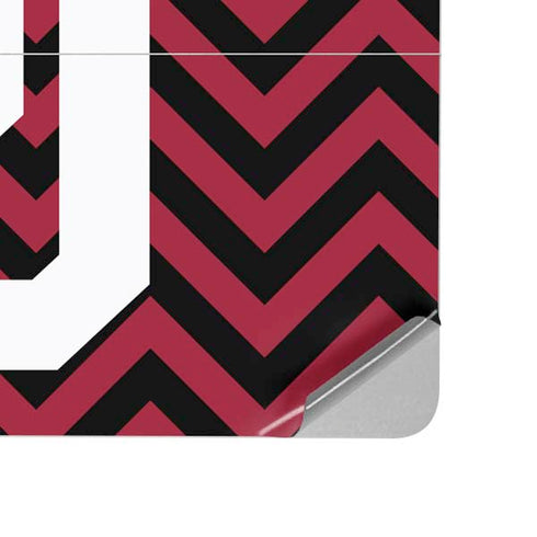 University of Oklahoma Sooners Chevron Surface Laptop Studio Skin