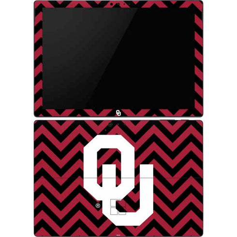University of Oklahoma Sooners Chevron Surface Pro 6 Skin