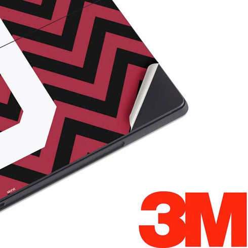 University of Oklahoma Sooners Chevron Surface Pro 7 Skin