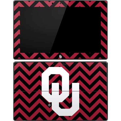University of Oklahoma Sooners Chevron Surface Pro Tablet Skin