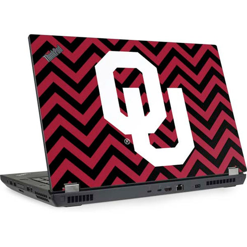 University of Oklahoma Sooners Chevron Lenovo ThinkPad Skin