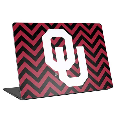 University of Oklahoma Sooners Chevron Universal Laptop 16.6in (13.4 x 9.7in) Skin