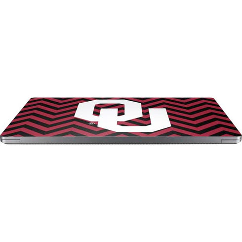 University of Oklahoma Sooners Chevron Universal Laptop 16.6in (13.4 x 9.7in) Skin