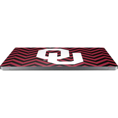 University of Oklahoma Sooners Chevron Universal Laptop 16in (13 x 9.4in) Skin