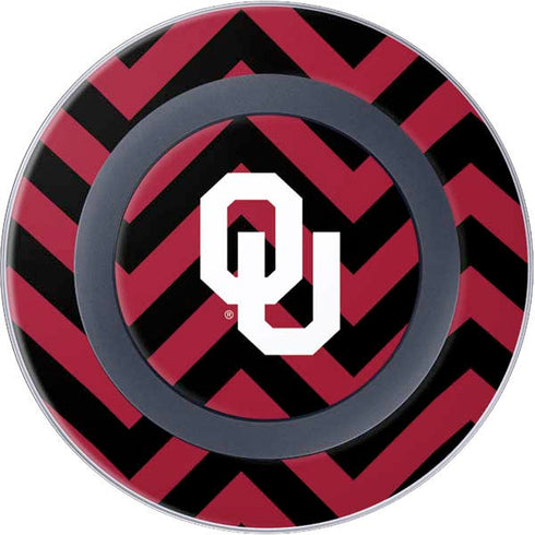University of Oklahoma Sooners Chevron Wireless Charger Skin