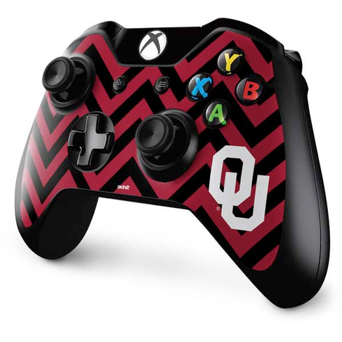 University of Oklahoma Sooners Chevron Xbox One Controller Skin