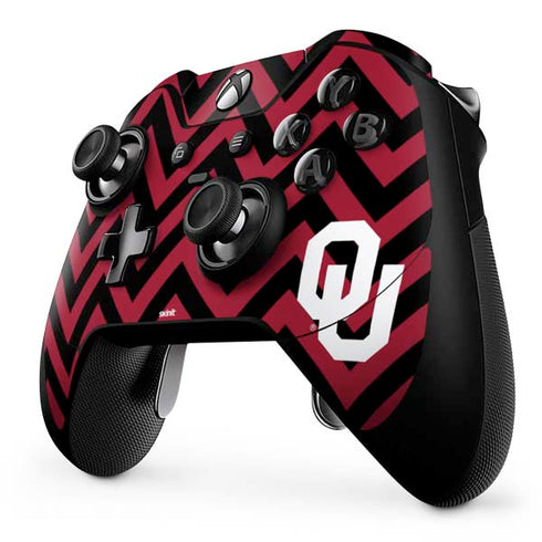 University of Oklahoma Sooners Chevron Xbox One Elite Controller Skin