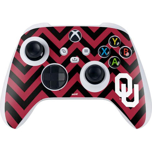 University of Oklahoma Sooners Chevron Xbox Series S Controller Skin