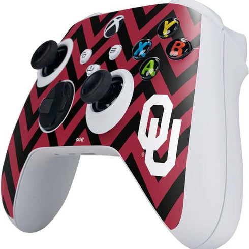 University of Oklahoma Sooners Chevron Xbox Series S Controller Skin