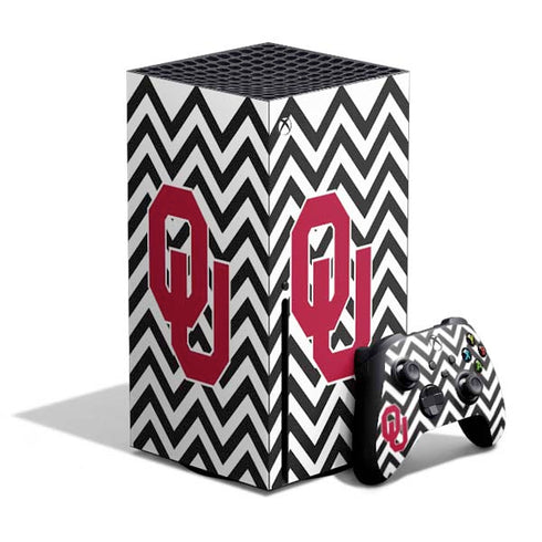 University of Oklahoma Sooners Chevron Xbox Series X Bundle Skin