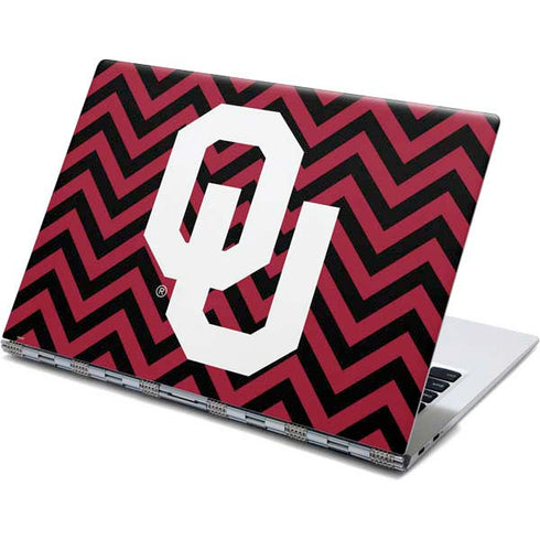 University of Oklahoma Sooners Chevron Yoga 910 2-in-1 14in Touch-Screen Skin