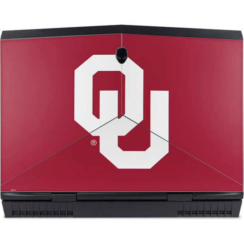 University of Oklahoma Sooners Cracked Dell Alienware Skin