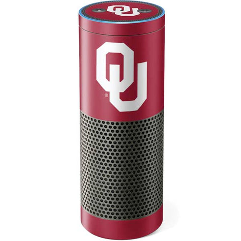 University of Oklahoma Sooners Cracked Amazon Echo Skin