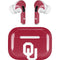 University of Oklahoma Sooners Cracked Apple AirPods Pro Skin