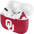 University of Oklahoma Sooners Cracked Apple AirPods Pro Skin