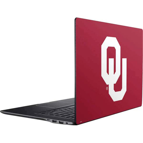 University of Oklahoma Sooners Cracked Ativ Book 9 (15.6in 2014) Skin