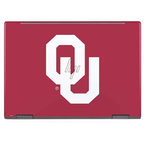 University of Oklahoma Sooners Cracked HP Envy Skin