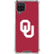 University of Oklahoma Sooners Cracked Galaxy A12 Clear Case