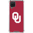 University of Oklahoma Sooners Cracked Galaxy A12 Clear Case