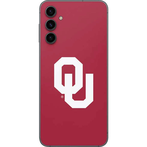 University of Oklahoma Sooners Cracked Galaxy A14 5G Skin