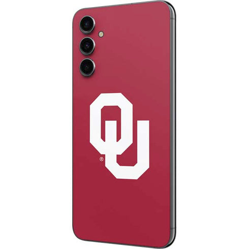 University of Oklahoma Sooners Cracked Galaxy A14 5G Skin