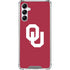 University of Oklahoma Sooners Cracked Galaxy A15 5G Clear Case
